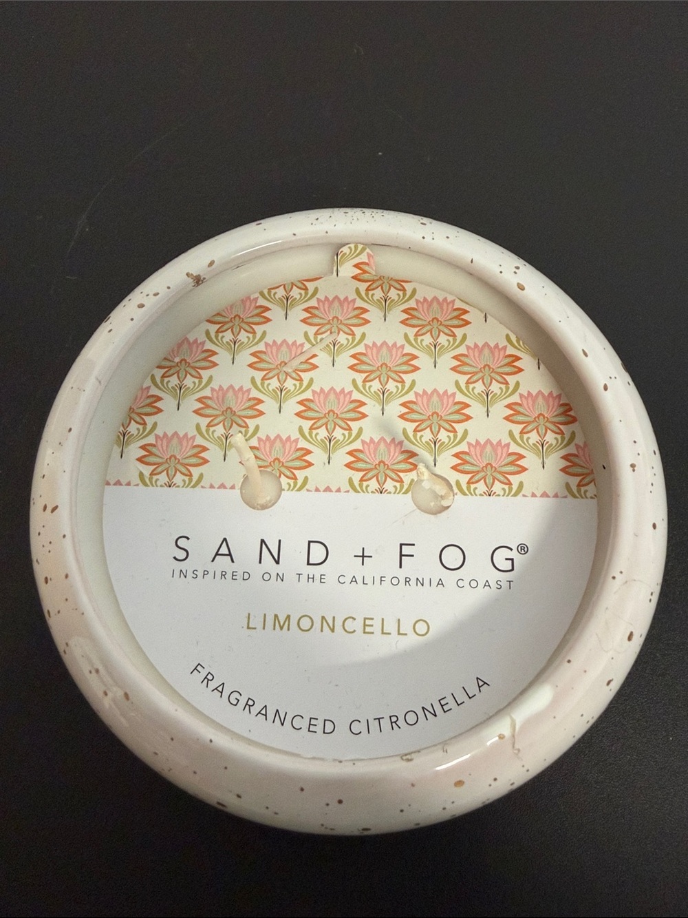 SAND+FOG | Limoncello Fragranced Citronella Candle